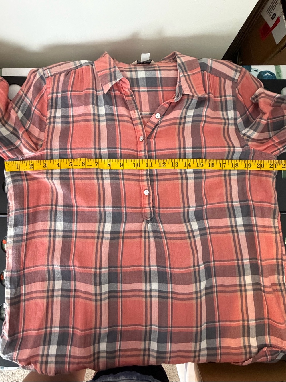 Lucky Brand Plaid Flannel Shirt - Picture 5 of 6
